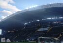Udinese-Roma. Al termine del match, giallorossi applaudono la curva dei friulani